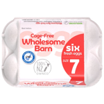 Wholesome Barn Cage Free Size 7 Eggs 6pk