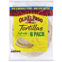 Old El Paso Tortillas 6 Pack 240g