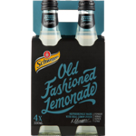 Schweppes Old Fashioned Lemonade Soft Drink 4pk
