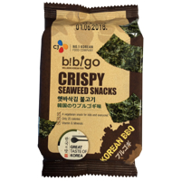 CJ Brand Korean BBQ Crispy Seaweed Snacks 15g
