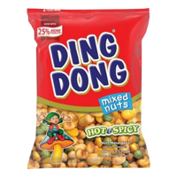 DING DONG Hot & Spicy Mixed Nuts Snack Mix 100g