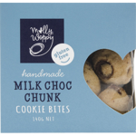 ODD MOLLY Gluten Free Handmade Milk Choc Chunk Cookie Bites 140g