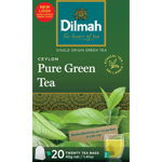 Dilmah Ceylon Pure Green Tea Bags 20pk