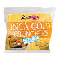 Purebread Organic Gluten Free Inca Gold Crunchies 300g