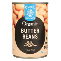 Chantal Organics Organic Butter Beans 400g