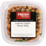 Fresh To Go Layered Vegan Salad 320g