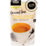 Seasons Pumpkin, Coconut With Fresh Thyme Vegan Gourmet Soup 450g