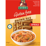 San Remo Gluten Free Brown Rice Pasta Spirals 250g