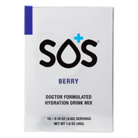 SOS Berry Hydration Drink Mix 10pk