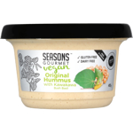 Seasons Gourmet Vegan Original Hummus With Kawakawa Bush Basil 400g