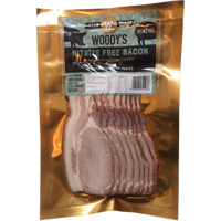 Woodys Free Range Nitrite Free Bacon 220g