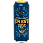 Crest Super Premium Lager 500ml
