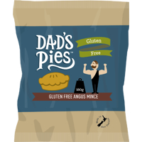 Dads Pies Gluten Free Angus Mince Pie 180g