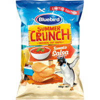 Bluebird Tomato Salsa Summer Crunch Potato Chips 140g