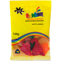 Rainbow Airplanes Confectionery 120g