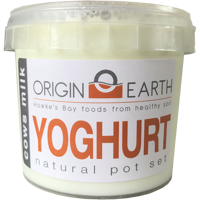 Origin Earth Natural Pot Set Yoghurt 365ml