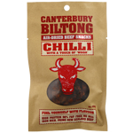 Canterbury Biltong Air-Dried Chilli Beef Snacks 40g