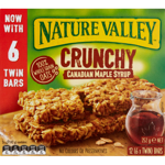 Nature Valley Crunchy Canadian Maple Syrup Bars 6ea
