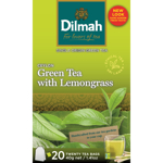 Dilmah Ceylon Green Tea With Lemongrass Tea Bags 20ea