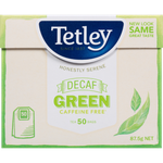 Tetley Honestly Serene Decaf Green Tea Bags 50ea