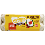 Morning Harvest Mixed Grade Cage Free Eggs 10pk