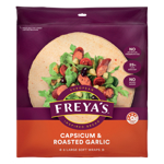 Freyas Wraps Capsicum & Roasted Garlic 420g