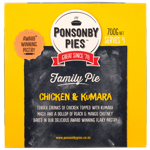 Ponsonby Pies Chicken Kumara Family Pie 700g