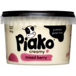 Piako Mixed Berry Gourmet Yoghurt 500g
