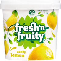 Fresh'n Fruity Zesty Lemon Yoghurt 1kg