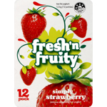Freshn Fruity Simply Strawberry Yoghurt 12pk