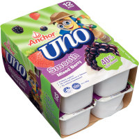 Anchor Uno Yoghurt 12pk Mixed Berry
