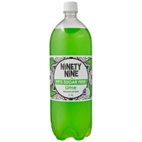 Ninety Nine Soft Drink Lime 99% Sugar Free
