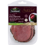 Farmland Just Cut Pastrami Beef 100g