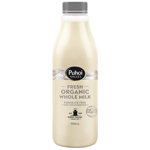 Puhoi Valley Organic Milk Non Homogenised 750ml