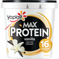 Yoplait Max Protein Yoghurt Tub Vanilla 900g