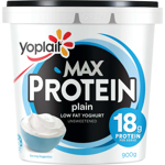Yoplait Max Protein Yoghurt Tub Plain 900g
