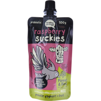 The Collective Suckies Kids Probiotic Yoghurt Pouch Raspberry Package type