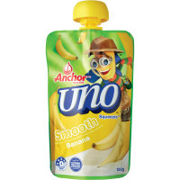 Anchor Uno Smooth Yoghurt Pouch Banana 100g