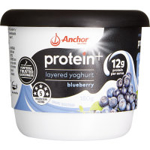 Anchor Protein Plus Yoghurt Single Blueberry 180g