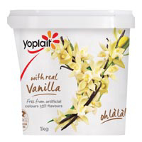 Yoplait Yoghurt Tub Vanilla 1kg