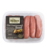 Hellers Sausages Old Fashioned Beef 6pk