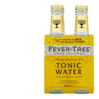 Fever Tree Drink Mixers Premium Indian Tonic Water 800ml (200ml x 4pk)