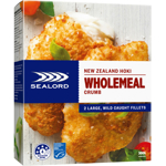Sealord Premium Fish Fillets Nz Hoki Wholemeal Crumb