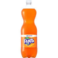 Fanta No Sugar Soft Drink Orange 1.5l