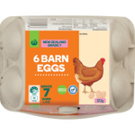 Countdown Eggs Half Dozen Barn Size 7 carton 6pk