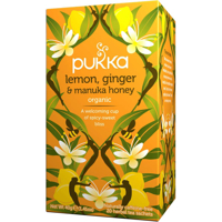 Pukka Herbal Tea Lemon, Ginger & Manuka Honey 20pk
