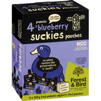 The Collective Suckies Kids Probiotic Yoghurt Pouches Blueberry Package type