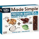 Tasti Made Simple Protein Bar Caramel & Sea Salt 150g (30g x 5pk)