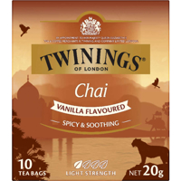 Twinings Herbal Tea Vanilla Chai Package type