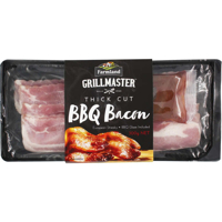 Farmland Streaky Bacon With Bbq Glaze 300g